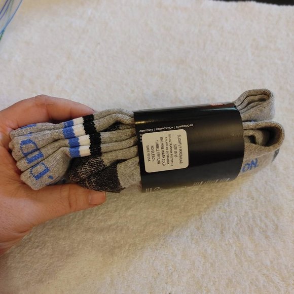 Harley-Davidson 2-prs Cotton-feel Comfort Crew Socks Large 10-13 S3 #3 - Picture 2 of 9